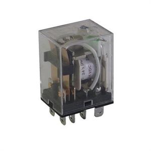 رله ایزومی هلی شان پایه سوکتی 24 ولت 10 آمپر 8 پایه HLS-13F-2C