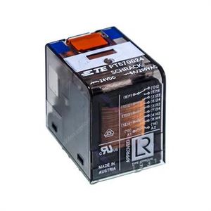 رله پاور شراک 4 کنتاکت 24 ولت 6 آمپر 14 پایه SCHRACK PT570024