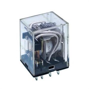 رله پاور امرون 4 کنتاکت پایه سوکتی 24 ولت 5 آمپر 14 پایه OMRON MY4Z