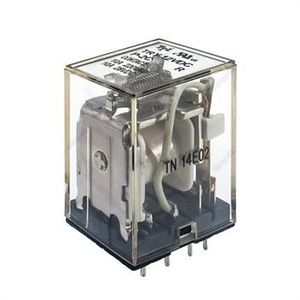 رله پایه راستا تی تی آی سوزنی 12 ولت 10 آمپر 8 پایه TTI TRY-12VDC P-2C R