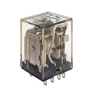 رله پایه راستا لحیمی تی تی آی 110 ولت 10 آمپر 8 پایه  TTI TRY-110VAC S-2C R