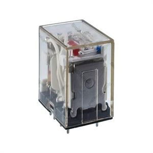 رله پایه سوزنی تی تی آی 24AC ولت 4 کنتاکت 5 آمپر 14 پایه TTI TRY-24VAC P-4CL