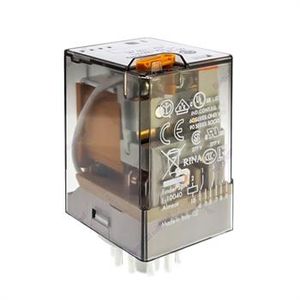 رله پایه گرد فیندر 110 ولت 10 آمپر 11 پایه 60.13.8.110 FINDER