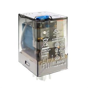 رله پایه گرد فیندر 12 ولت 10 آمپر 6 پایه 60.12.9.12 FINDER