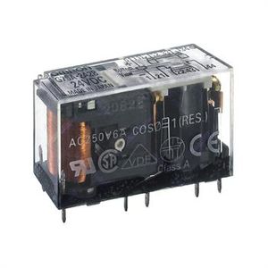 رله پی ال سی امرون 24 ولت 6 آمپر 10 پایه OMRON G7SA-2A2B