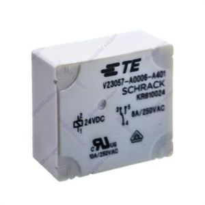 رله پی ال سی شراک پایه معکوس خوابیده 24 ولت 10 آمپر 5 پایه SCHRACK V23057-A0006-A401