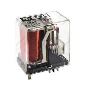 رله تلفنی تی ای سی 48 ولت 2 کنتاکنت 2500 اهم TEC