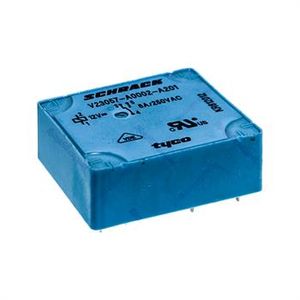 رله مخابراتی شراک خوابیده 12 ولت 8 آمپر 5 پایه SCHRACK V23057-A0002-A201