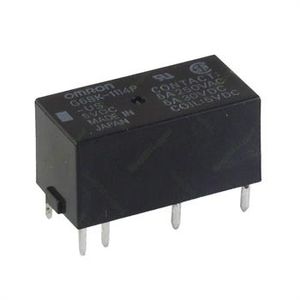 رله مخابراتی لچ امرون دو بوبین 5 ولت 5 آمپر 6 پایه OMRON G6BK-1114P-US