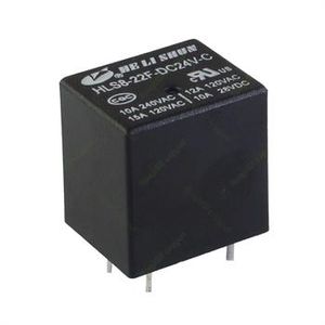 رله میلون هلی شان 24 ولت 12 آمپر 5 پایه HELISHUN HLS8-22F-DC24V-C
