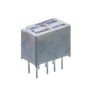 رله مینی مخابراتی لچ ان ای سی تک بوبین  4.5 ولت 1 آمپر 8 پایه NEC UA2-4/5SNU