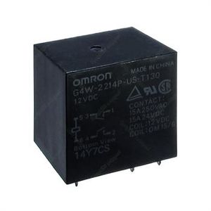 رله امرن کتابی 12 ولت 15 آمپر 6 پایه OMRON G4W-2214P-US-T130