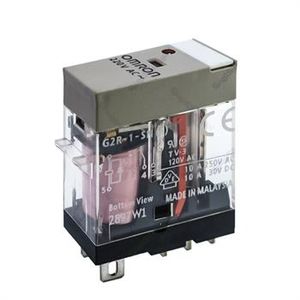 رله کتابی امرون 220 ولت 10 آمپر 5 پایه OMRON G2R-1SNI