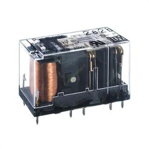 رله کتابی پاناسونیک 24ولت 4 کنتاکت 6 آمپر 10 پایه PANASONIC SFS2-DC24V