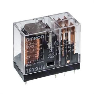 رله کتابی امرون 5 ولت 5 آمپر 8 پایه OMRON G2R-2