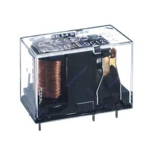 رله کتابی هلی شان شیشه ای 12 ولت 10 آمپر 5 پایه HELISHUN HLS-14F1L-DC12V-C