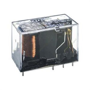 رله کتابی هلی‌شان شیشه ای 12 ولت 5 آمپر 8 پایه HELISHUN HLS-14F3L-DC12V-C