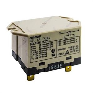 رله کولری امرون 24 AC ولت 25 آمپر 4 پایه  OMRON G7L-1A-TUBJ