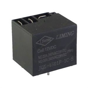 رله کولری لیمینگ فیش خور 12 ولت 30 آمپر 5 پایه LIMING JQX-4501F-1C-S