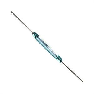 رید سوئیچ شیشه ای پایه طلایی چینی  REED SWITCH 28MM