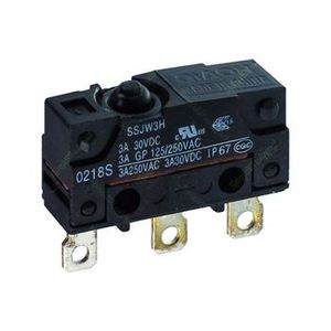 میکروسوئیچ ضد آب بدون اهرم 3 آمپر 3 پایه KW  SSJW3H