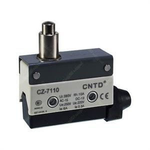 میکروسوئیچ ضد آب دکمه ای بدون مهره بلند 10 آمپر 3 پایه CNTD CZ-7110