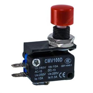 میکروسوییچ دکمه دار فشاری 10 آم‍پر CMV100D
