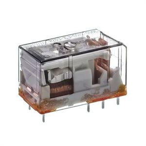 رله کتابی شراک ارتفاع کوتاه 12 ولت 16 آمپر 8 پایه SCHRACK RZ03-1C3-D012