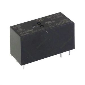 رله کتابی هونگفا ارتفاع کوتاه 24 ولت 16 آمپر 8 پایه HONGFA HF115F-024-1ZS3