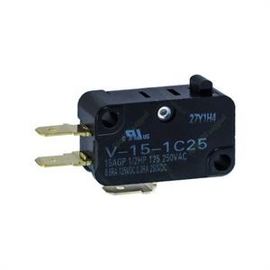 میکروسوئیچ بدون اهرم 15 آمپر 3 پایه  OMRON V-15 -1C25