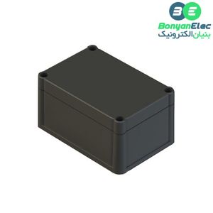 جعبه پلاستیکی ضد آب 102x70x52mm مشکی