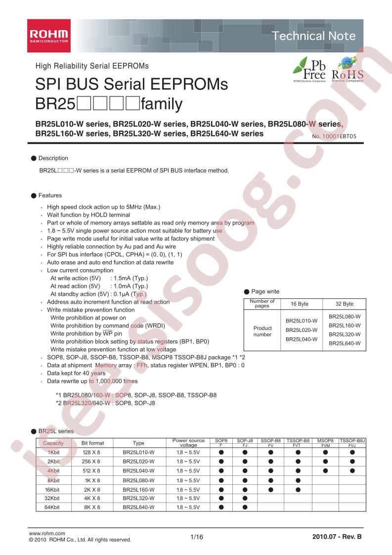 BR25L010F-WE2