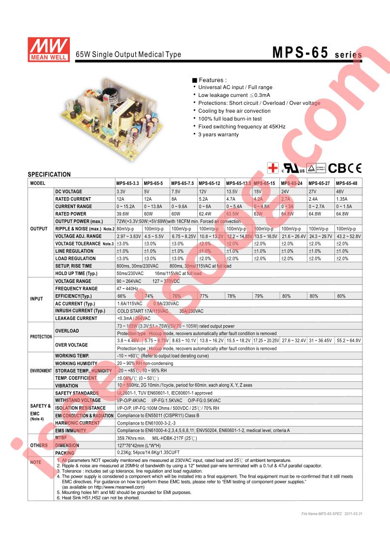 MPS-65-13.5