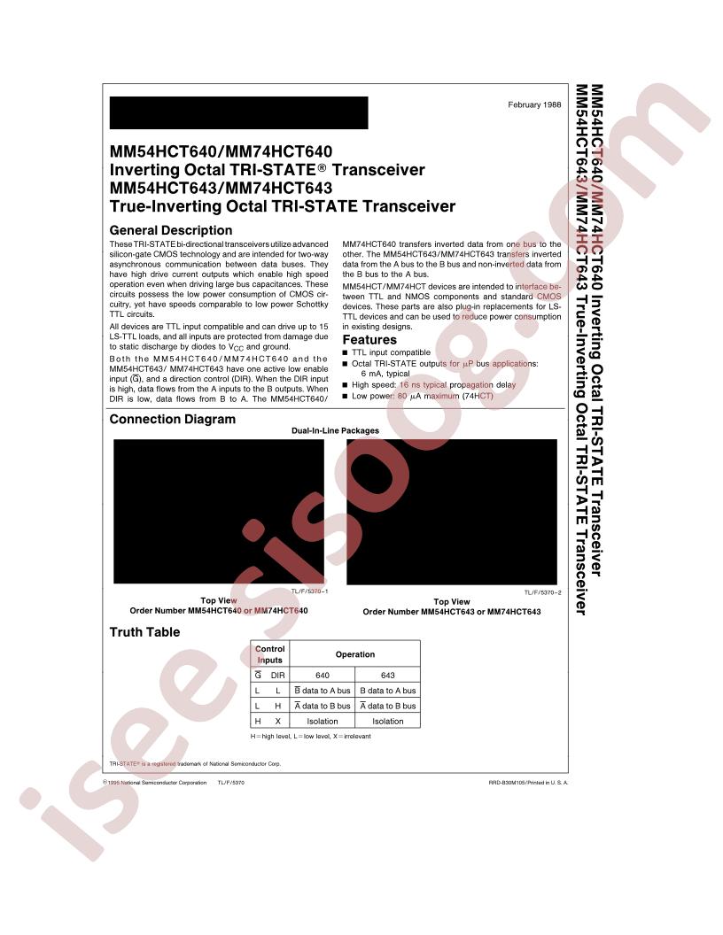 MM54HCT640