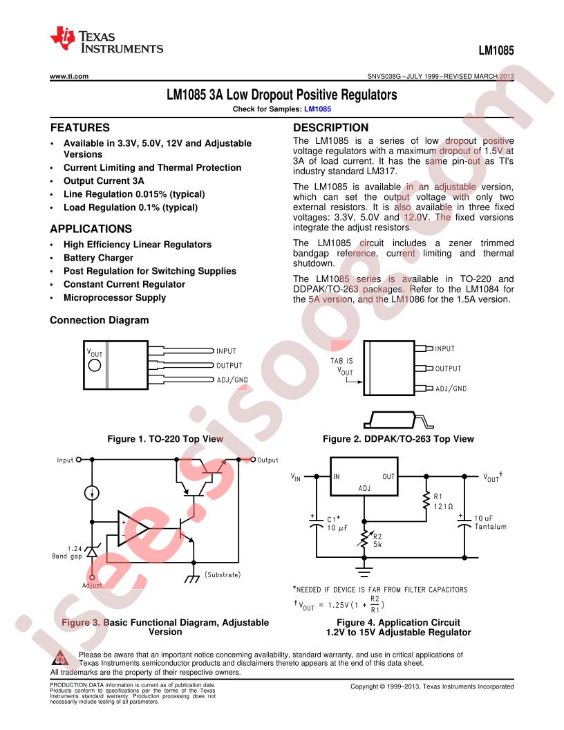 LM1085IT-5.0