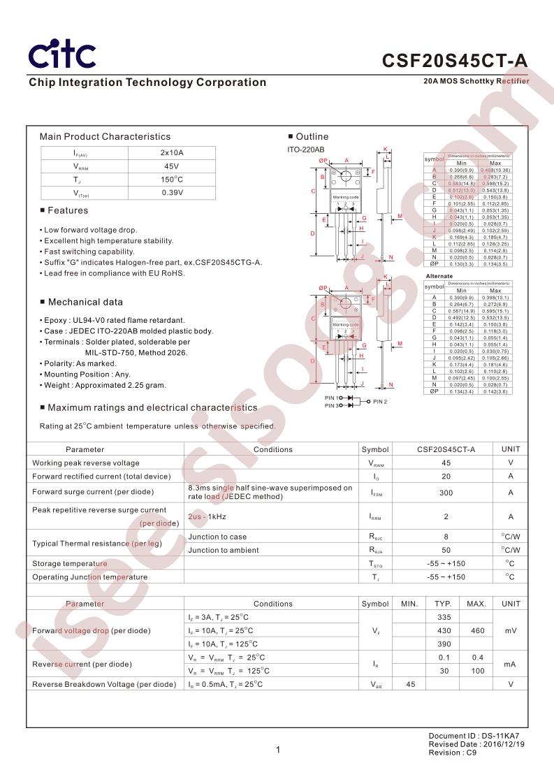 CSF20S45CT-A