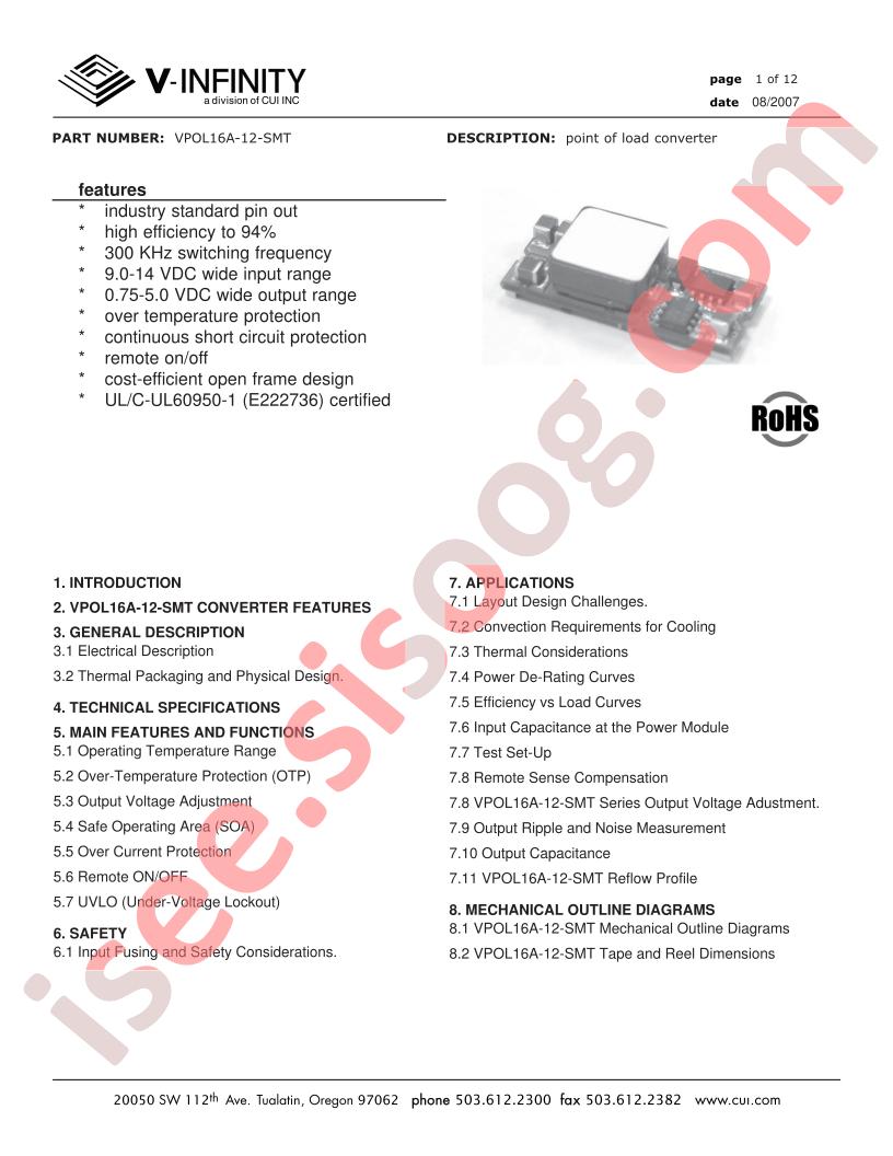 VPOL16A-12-SMT