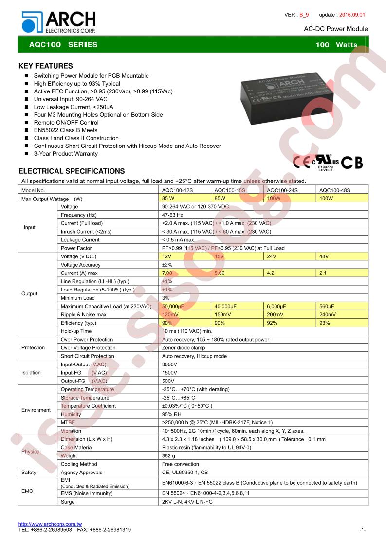 AQC100-15S