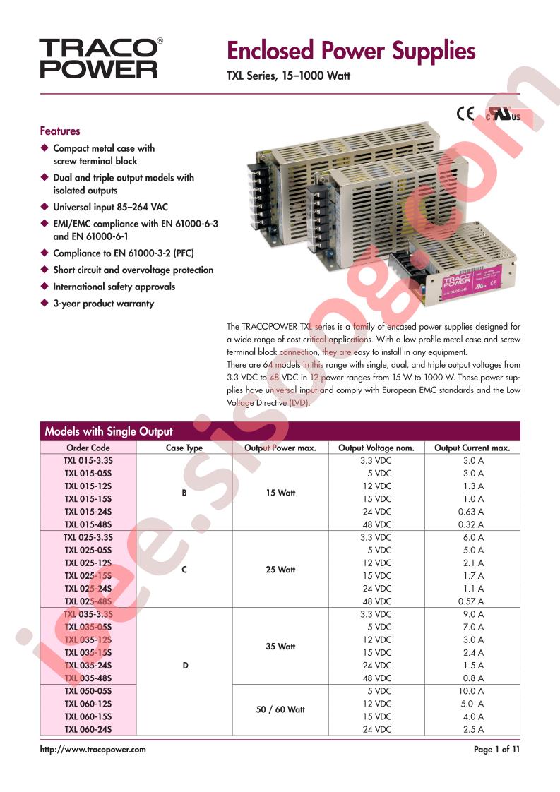 TXL100-3.3S