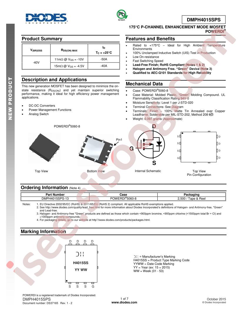 DMPH4015SPS