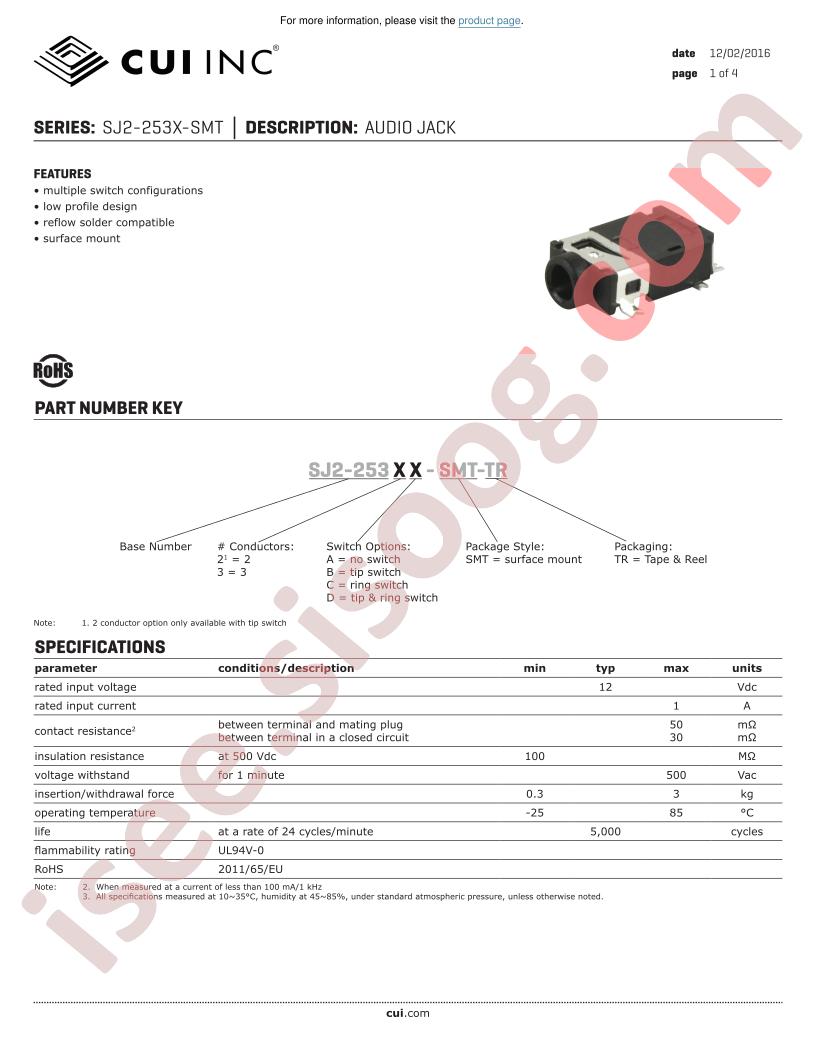 SJ2-2532B-SMT