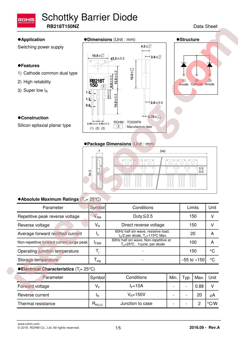 RB218T150NZ