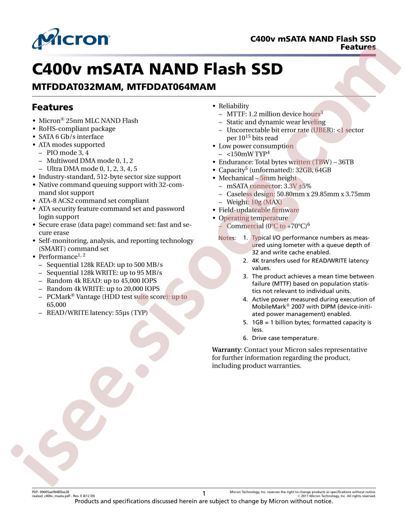 MTFDDAT032MAM-1J12AC