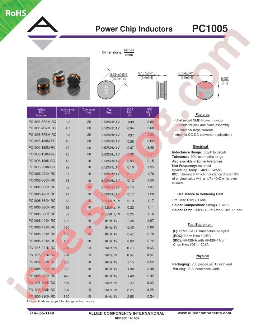 PC1005-270K-RC