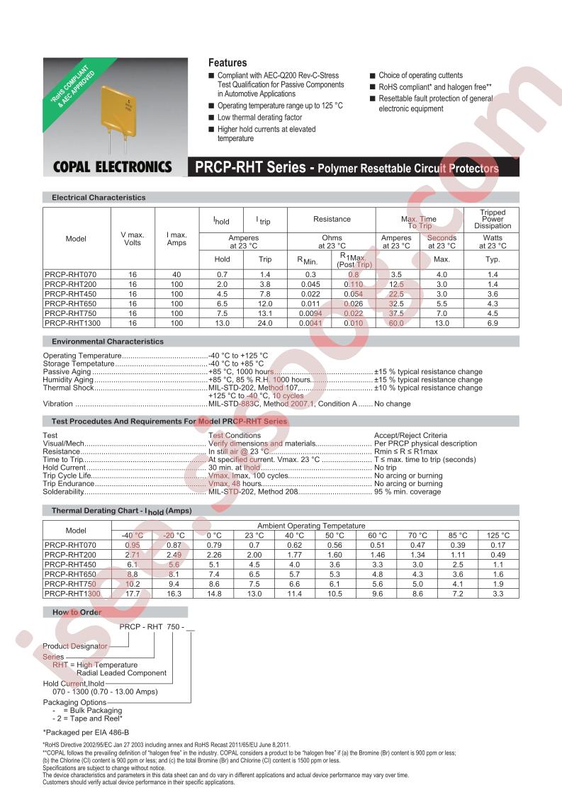 PRCP-RHT1300