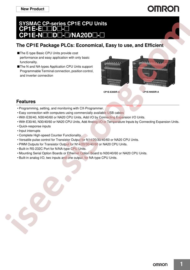 CP1E-E10DR-A