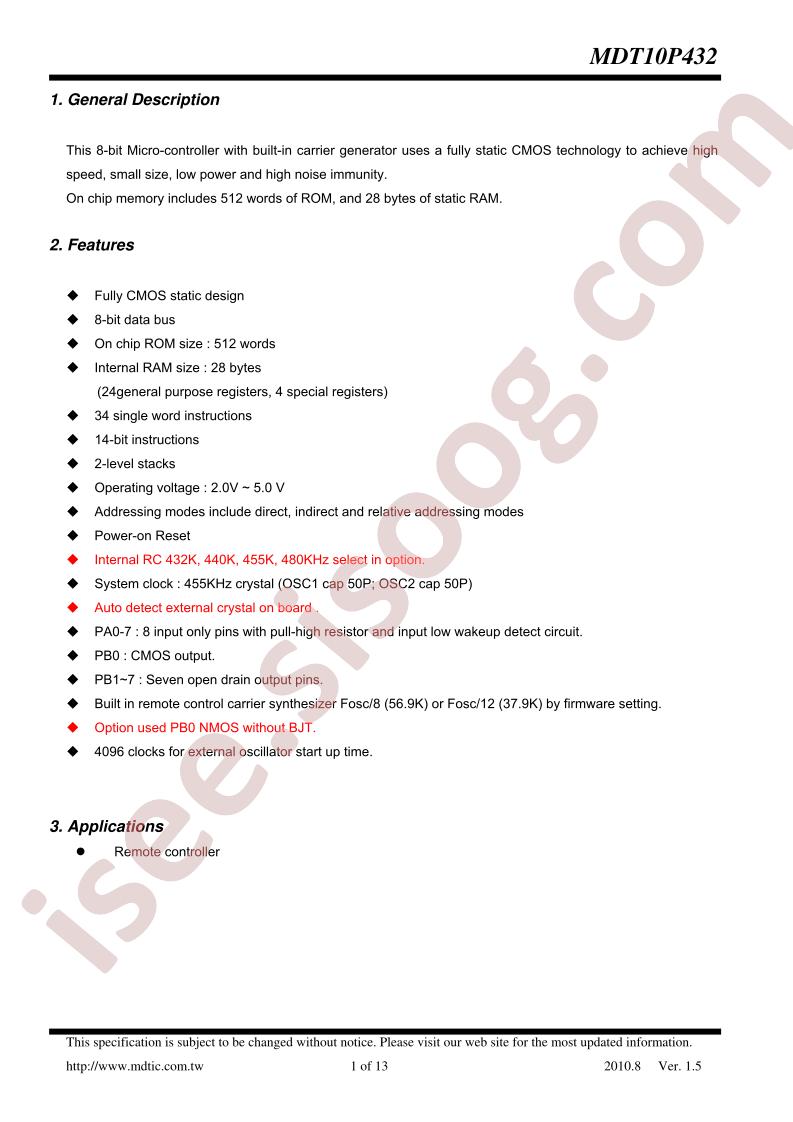 MDT10P432