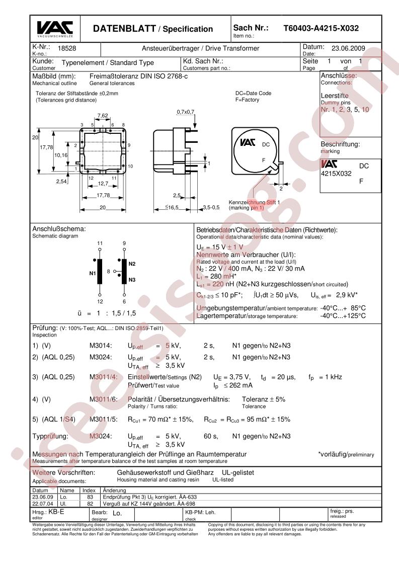 T60403-A4215-X032