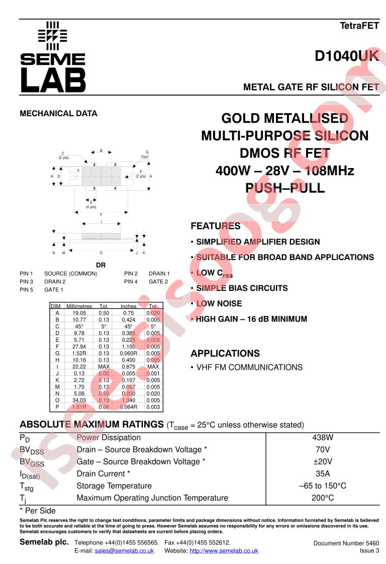 D1040UK