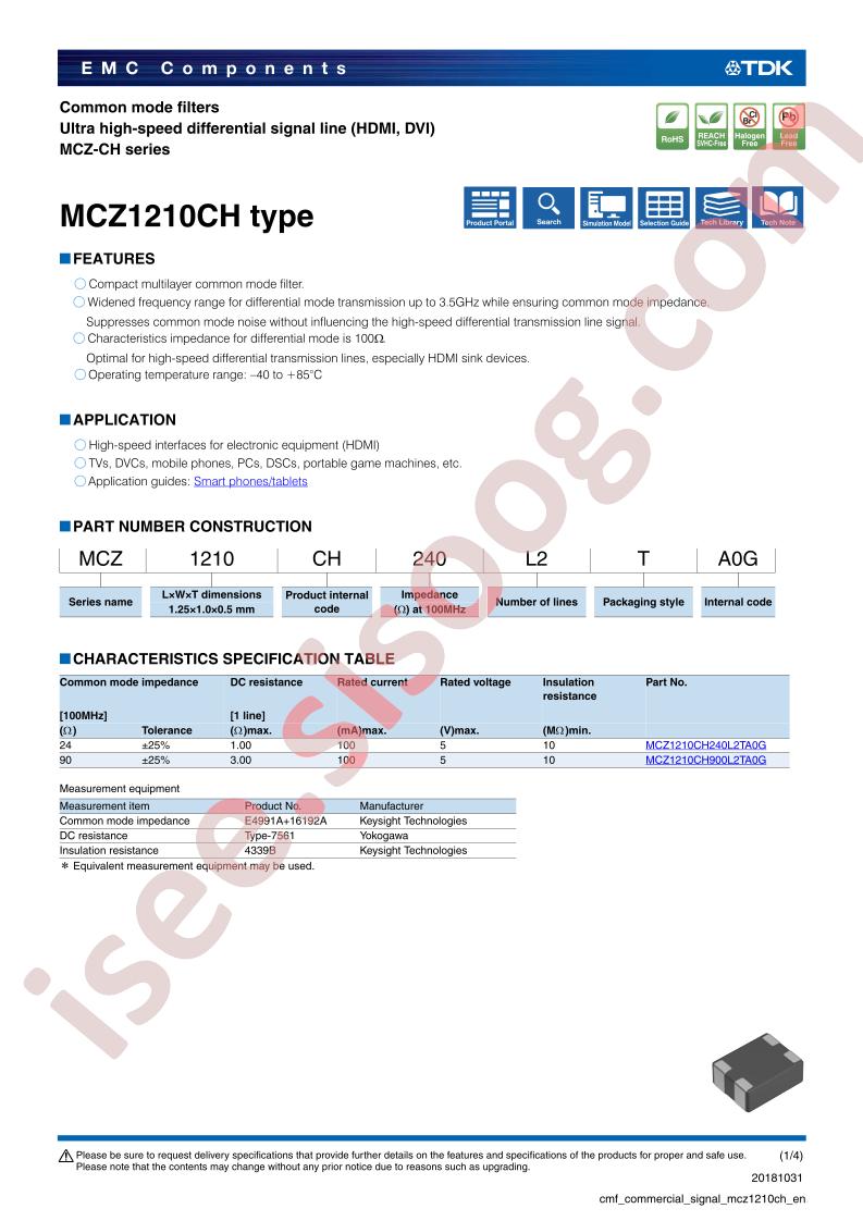 MCZ1210CH